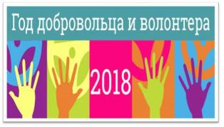 2018 - год добровольца и волонтера